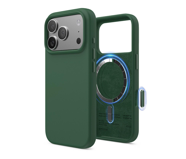 Elago Magsafe Silicon Case do iPhone 17 PRO Alpine Green - 1360436 - zdjęcie
